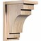 Ekena Millwork Mediterranean Smooth Corbel w/Backplate, Douglas Fir, 7 1/2"W x 10"D x 14"H COR08X10X14MED01SDF - alternate 1